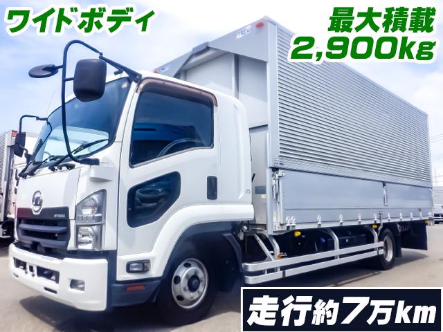 No.5287　R1　UDトラックス　コンドル　トレクス製アルミウイング　ワイドボディ　最大積載2,900kg　内フック　ラッシング2段
