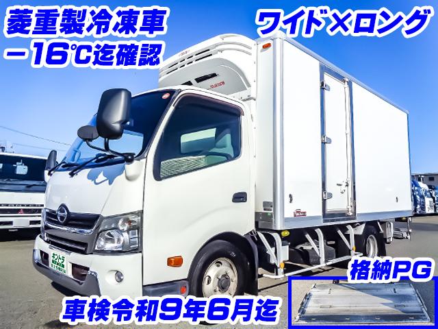 No.5301　H28　日野　デュトロ　冷蔵冷凍車　菱重製　－30度設定　フルハーフ製　ワイドボディ　ロングボディ　新明和製格納パワーゲート　車検