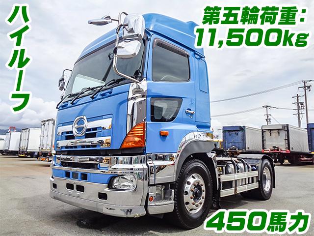 No.5344　H28　プロフィア　トレーラーヘッド　ハイルーフ　第五輪荷重11,500kg　アルミホイール