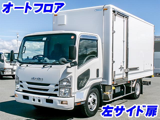No.5379　R2　いすゞ　エルフ　アルミバン　オートフロア　左サイド扉　最大積載量3750kg