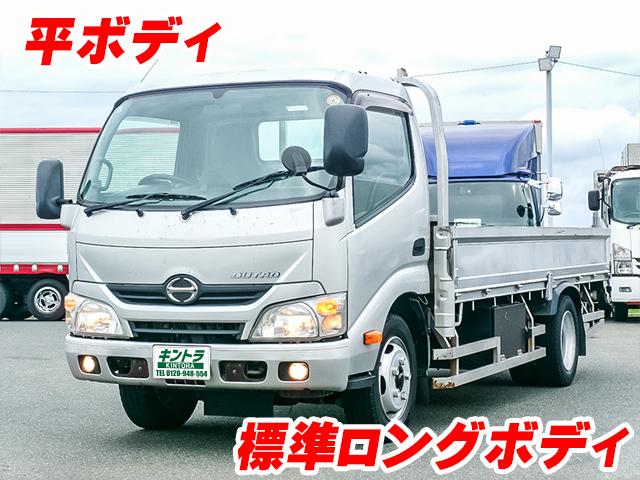 No.5381　H28　日野　デュトロ　平ボディ　ロングボディ　136馬力　5速ミッション　3,000kg　標準ボディ