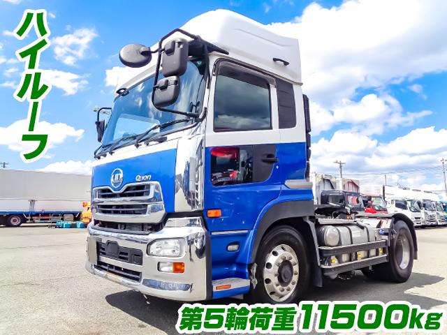 No.5419　H29　UDトラックス　クオン　トレーラーヘッド　第5輪11500kg　ハイルーフ　ターボ車